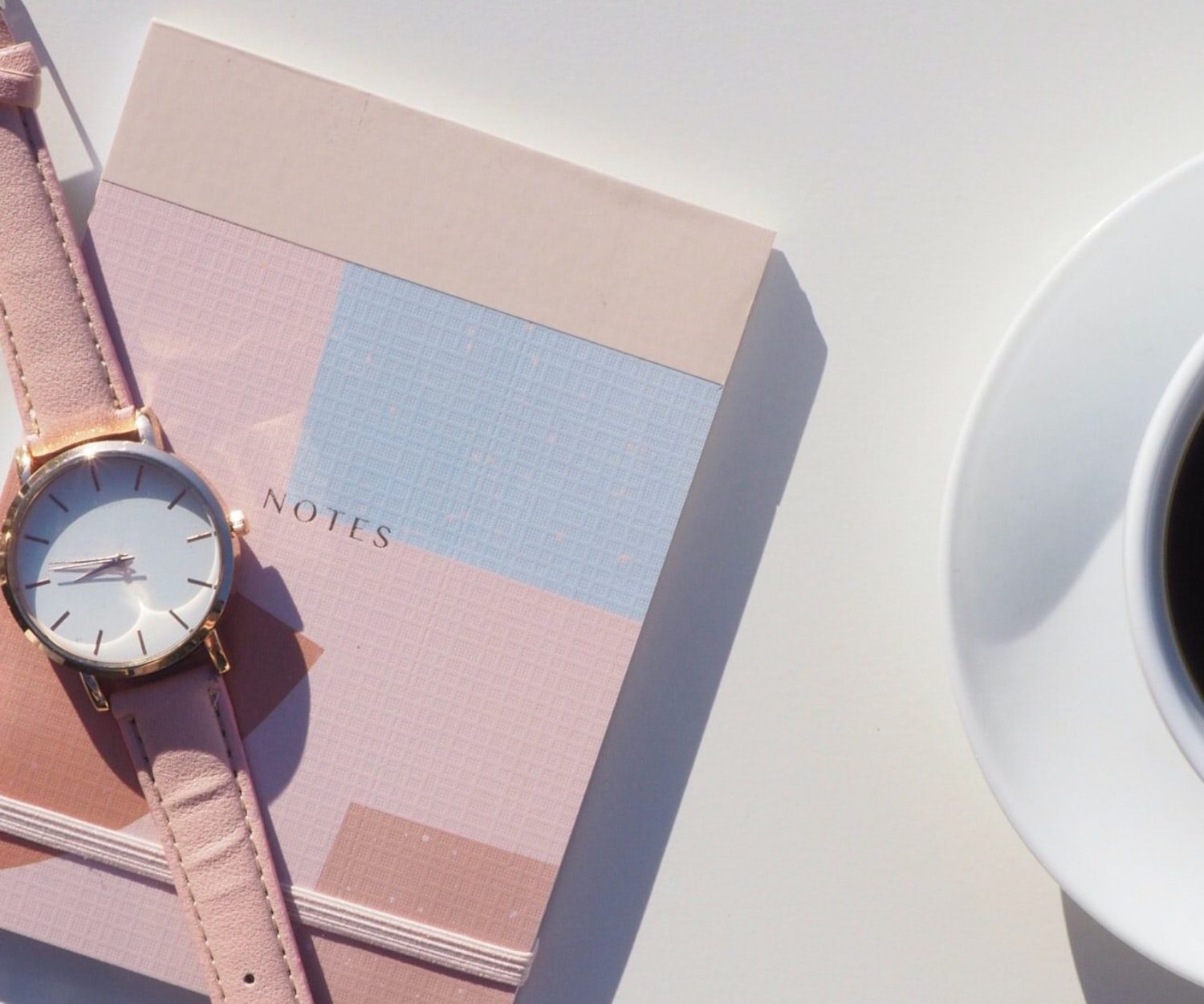 Watch with Notes and coffee