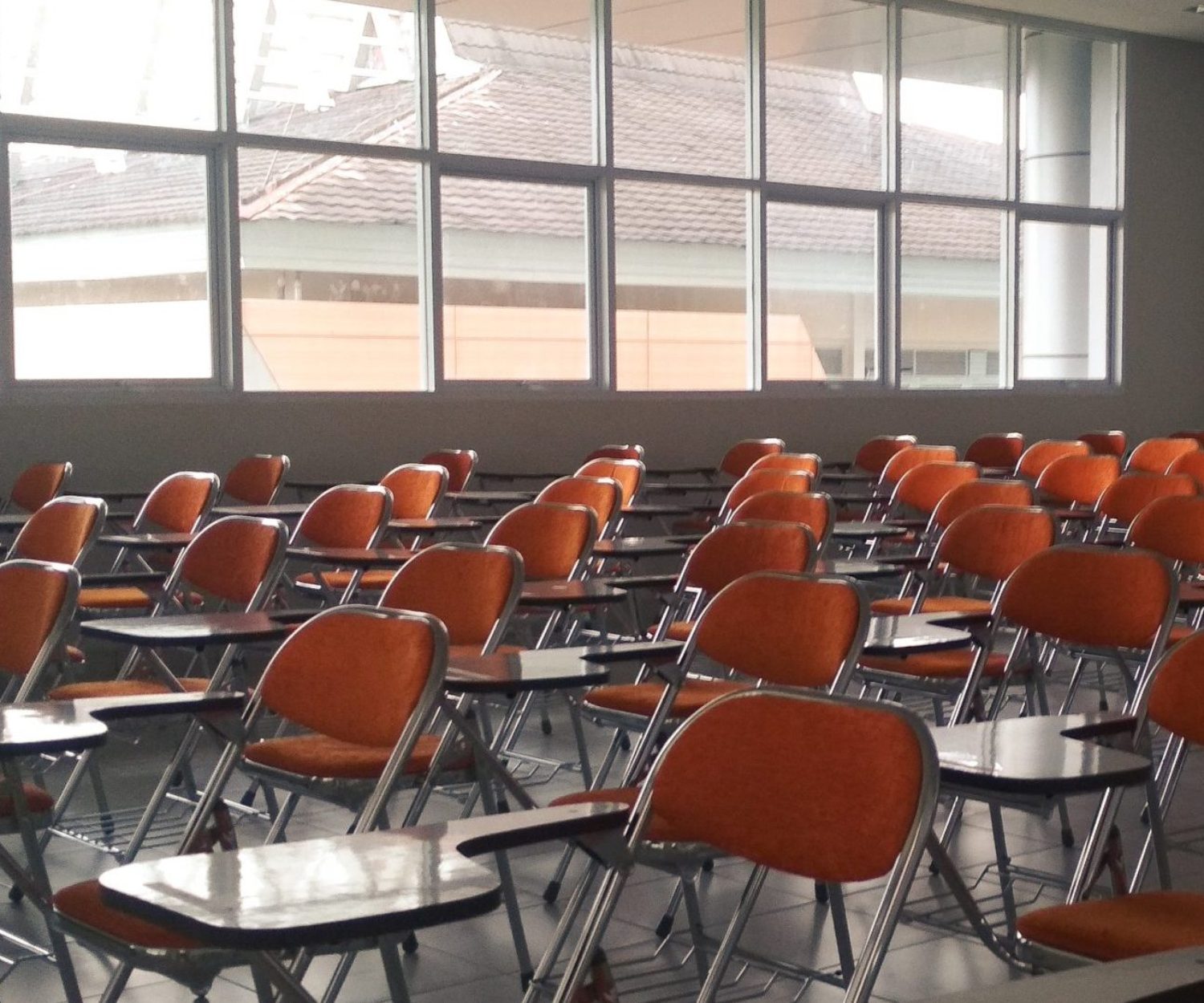 Teaching on a cart or a classroom