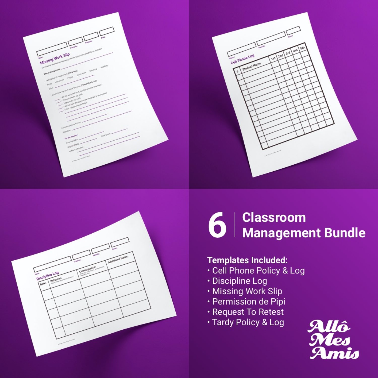 Classroom Management Bundle