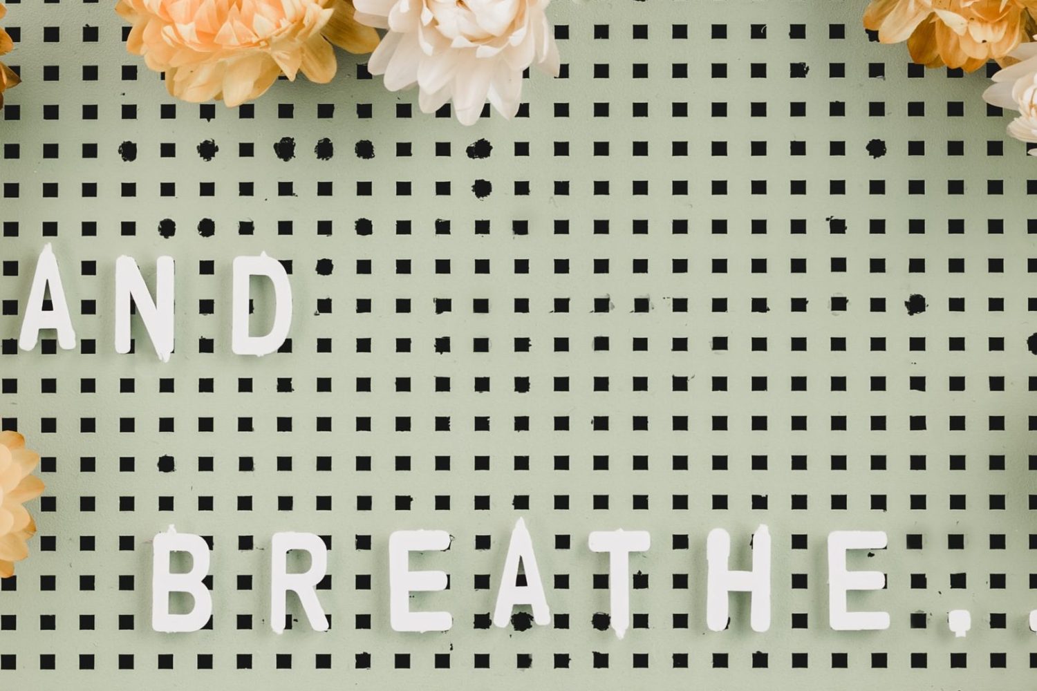 Breathe. Just Breathe.