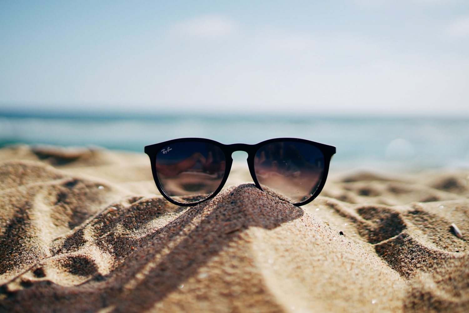 Summer Sunglasses on the Beach