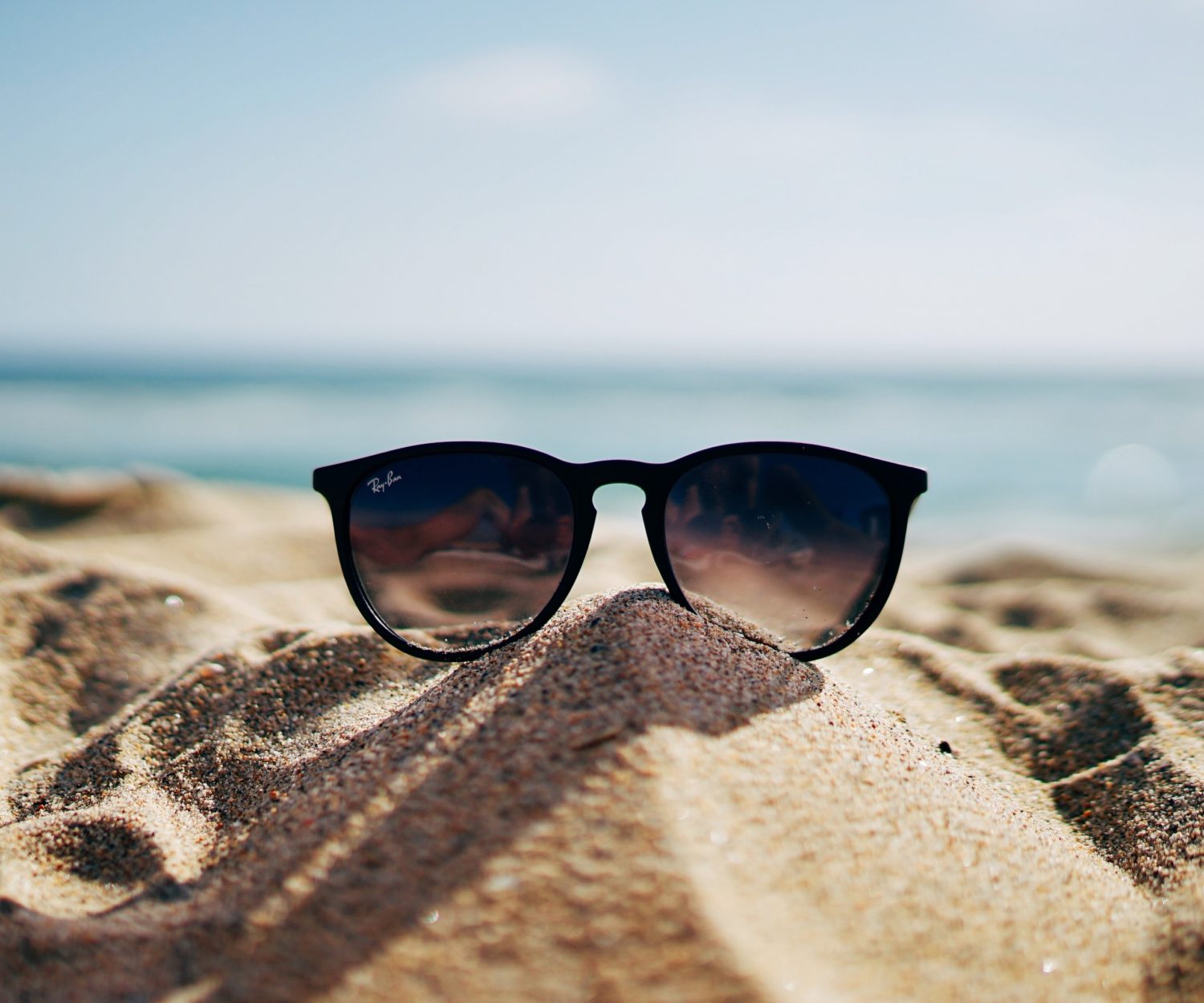 Summer Sunglasses on the Beach