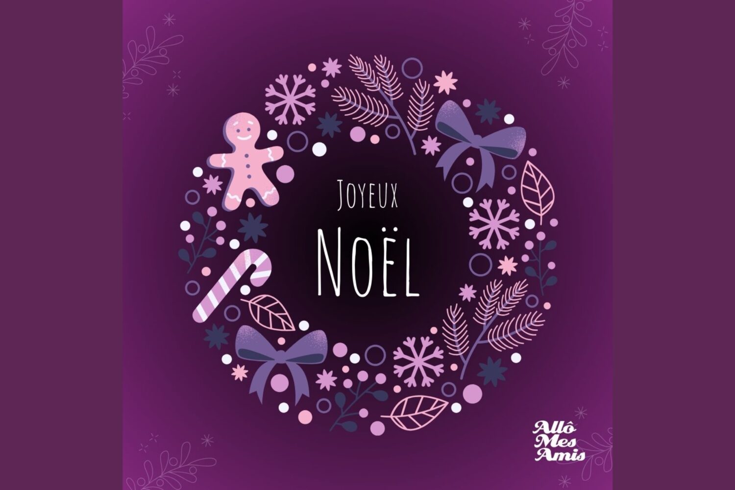 Joyeux Noel Merry Christmas & Happy Holidays